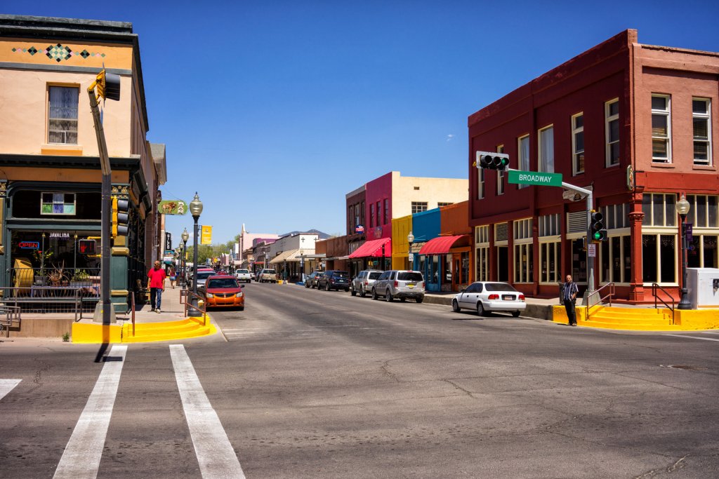 Picture of Silver City downtown.